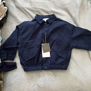 Zara Dark Blue Kids Jean Jacket